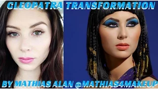 CLEOPATRA ELIZABETH TAYLOR TRANSFORMATION MAKEUP VIDEO TUTORIAL- mathias4makeup