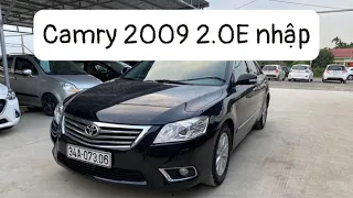 Camry 2009 2.0 E nhập khẩu rất đẹp các bác đi tết lh em Luân 0393159999 #otocugiare #camry