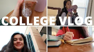 college vlog: start of spring semester!