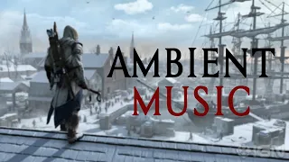 Assassin's Creed 3 Ambient Music, Relax In Boston At Snowing Night [ Soundtrack / Ambience ]
