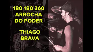 Thiago Brava - 180 180 360 Arrocha do Poder - Ramon Pika - Pau (DRUM COVER)