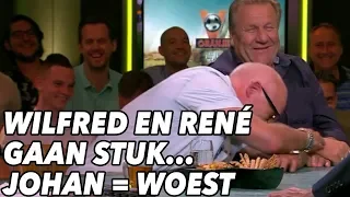 Wilfred en René gaan stuk om openingsnummer; Johan is woest - VI ORANJE BLIJFT THUIS