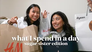 WHAT I SPENT IN A DAY AS A SUGAR SISTER (saying yes to everything) 💰💸