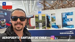 Recorriendo el Aeropuerto de Santiago de Chile, ¡el más moderno de America Latina! #viral #nomad