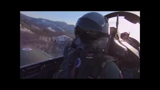 Slovenian Pilatus PC-9M in action