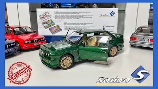 1:18 BMW M3 E30 (British Racing Green), Limited edition - Solido [Unboxing]