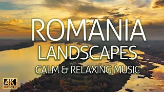 4K ROMANIA - Romania Nature Film with Relaxing Music - A Stunning Drone Journey