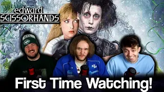 *EDWARD SCISSORHANDS* shows why you DON'T judge a book by its cover!! (Movie First Reaction)