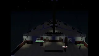 Roblox Titanic bow + bridge flooding