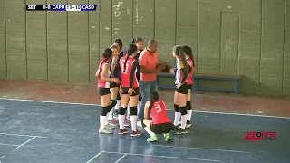 Capuchinas 3 Vs Casd 0   Final Voleibol Femenino Juvenil Superate Municipal