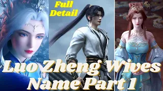 Apotheosis Luo Zheng Wives Name Part 1 || Explained in Hindi || Novel Based