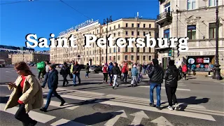 Saint Petersburg - Walking Grecheskiy Prospekt - Санкт-Петербург