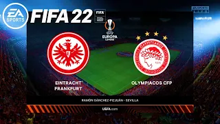 FIFA 22 - Frankfurt vs Olympiacos UEFA Europa League Group Stage 2021/22 | Next-Gen Gameplay