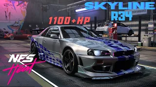MAX BUILD | Need For Speed Heat  | SKYLINE GTR R34
