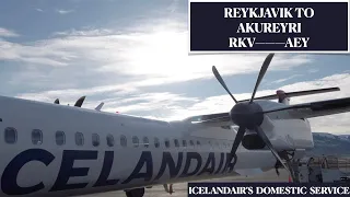 Trip Report: Domestic Icelandair | Reykjavik to Akureyri | IcelandAir Flight | Akureyri