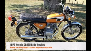 Honda CB125 Ride Review - Riding a vintage Honda!