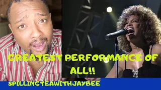 REACTION: WHITNEY HOUSTON GREATEST LOVE OF ALL LIVE 1990