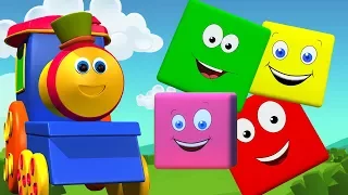 بوب قطار الألوان ركوب | لون للأطفال | تعلم الألوان | Bob the Train | 3D Color | Bob Train Color Ride