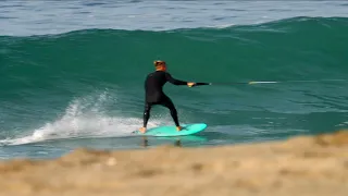 Towing Koa Smith in to Perfect Shorebreak Ramps!