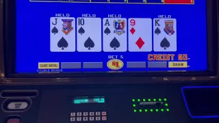 $50,000 Triple Double Bonus $25 Video Poker Handpay at Paris Las Vegas