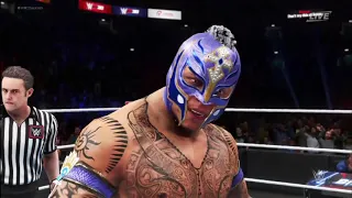 Rey Mysterio vs Seth Rollins at BACKLASH Wwe 2K20 (REVENGE MATCH)