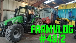 FarmVLOG: #48/2 Ladewagen das erste mal hinterm Agrotron 106