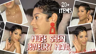 Huge Shein Jewelry Haul | 20+ Items | Affordable Jewelry | StephanieNicoleH