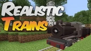 REAL WORKING TRAINS IN MINECRAFT!