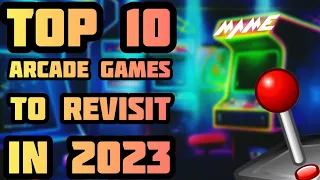 The Best 10 Retro Arcade MAME Games You NEED to Play!