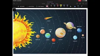 List of solar system planets and memory trick to remember order of planets