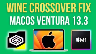 CrossOver + Wine FIX for macOS Ventura 13.3 - 'Preloader Warning Failed To Reserve Range'