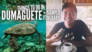 THINGS TO DO IN DUMAGUETE AND SAMPLE ITINERARY NEGROS ORIENTAL PHILIPPINES TRAVEL GUIDE