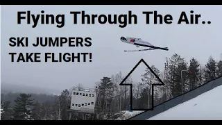 2022 Official Training Rounds, FIS Continental Cup Ski Jumping, Iron Mountain, MI | Jason Asselin