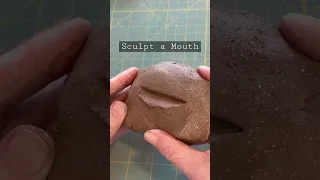 Making Lips in Clay -                 1 Minute Art Tutorial