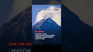 LOOK: Mayon rockfalls, Taal 'vog'; PHIVOLCS urges caution amid recent volcanic activities | ANC