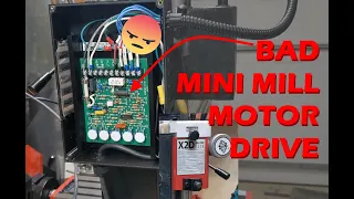 Mini Mill: Replacement/upgrade of the drive and hand controls, plus adding a tachometer