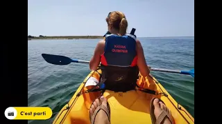 kayak aux îles Glénan