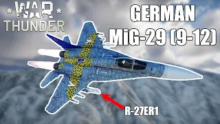 War Thunder German MiG-29 (9-12) is Amazing!