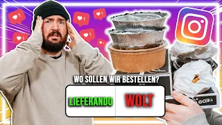 ZUSCHAUER BESTELLEN mir essen!