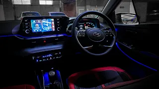 Hyundai i20 asta interior Night view😍🔥|| #arunpanwar #sanscarisumit #hyundai #hyundaii20 #india