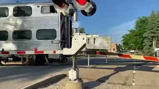 Metra inbound leaving Deerfield