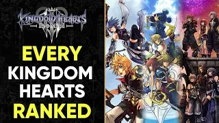 RANKING Every Kingdom Hearts Game From BEST TO WORST