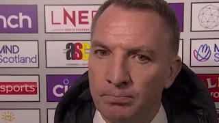 Brendan Rodgers post match | hearts vs celtic 2-0