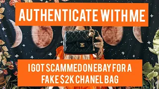 Authenticate with me: I got scammed on ebay for a $2k Chanel Pearl Crush Bag