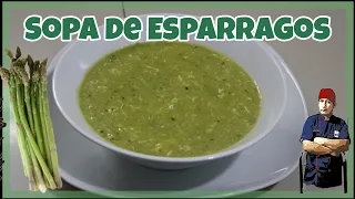 SOPA DE ESPARRAGOS / RECETA FÁCIL NUTRITIVA Y RÁPIDA