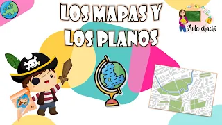 Los Mapas y Los Planos | Aula chachi - Vídeos educativos para niños