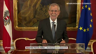 Erklärung von Alexander Van der Bellen am 18.05.19