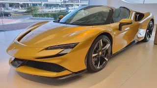 Ferrari SF90 Spider hypercar walk around - English