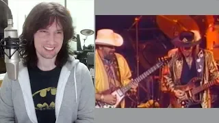 British guitarist analyses Lonnie Mack and Stevie Ray Vaughan live in 1986!