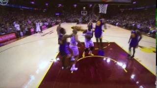 2017 NBA Finals Game 4: KD's Foul On LeBron